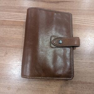 filoFAX Brown Leather Wallets Classic Design